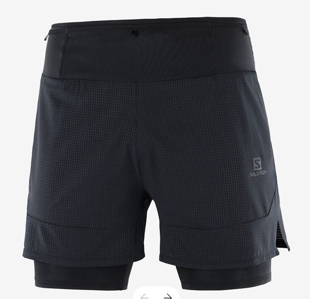 Picture of SALOMON - SENSE 2IN1 SHORTS M BLACK